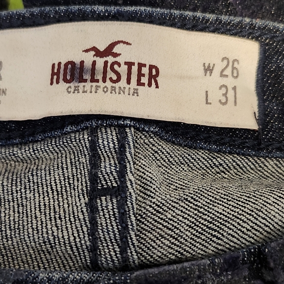 Unique Hollister Floral Pattern Jeans - Size 26, or 28" waist - Picture 5 of 7
